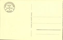 VINTAGE POSTCARD High Koenigsbourg Room of the Knights