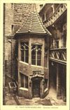 VINTAGE POSTCARD High Koenigsbourg interior Staircase