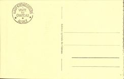 VINTAGE POSTCARD High Koenigsbourg Escutcheon of the Gate D Entered