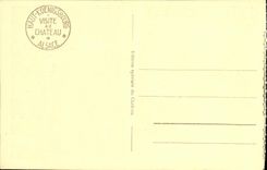 VINTAGE POSTCARD High Koenigsbourg Main entrance