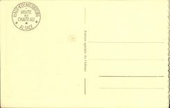 VINTAGE POSTCARD High Koenigsbourg Seen from has Vol D Oiseau