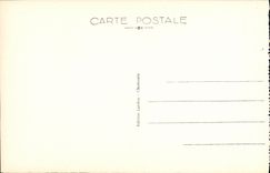 VINTAGE POSTCARD Chamonix the Teleferic of Praz Plan in Breven and Solid mass in Mont Blanc