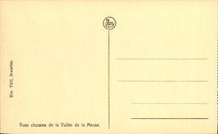 CPA Waulsort Le Bateau Touriste Embarcadere