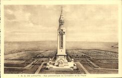 CPA De Lorette Vue Panoramique du Cimetiere et du Phare