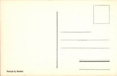 VINTAGE POSTCARD Geneva Splits and Bridge of Mont Blanc