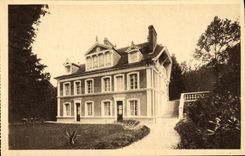 CPA Les Buissonnets Facade et terrasse Lisieux