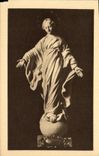 CPA Lisieux La Statue de la Vierge 