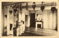 CPA Aux Buissonnets La Chambre Oratoire Vue Prise de L Alcove Lisieux