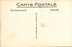 VINTAGE POSTCARD Route of Pierrefitte has Luz the Bridge of Pescadere