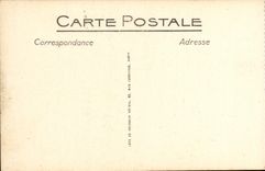 VINTAGE POSTCARD Valley of Luz Seen of the Bridge of the Queen