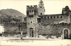 CPA Luz L Eglise des Templiers