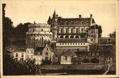 CPA Amboise Chateau Vue Generale