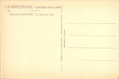 CPA Amboise Chateau La Salle des Etats