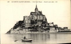 CPA Le Mont Saint Michel Cote Sud Ouest