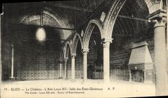 CPA Blois La Chateau Aile Louis XII Salle des Etats Generaux