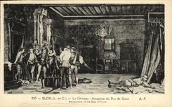 CPA Blois La Chateau Assassinat du Duc de Guise