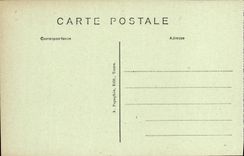 CPA Loches La collegiale St ours Le chateau royal et la tour Saint Antoine