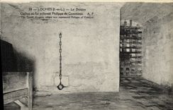 CPA Loches Le Donjon Cachot ou Fut enferme Philippe de Commines