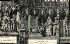 CPA Jesus Devant Pilate Chartres