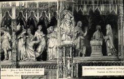 CPA Jesus Christ Ressuscite apparait a la Vierge Chartres