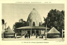 CPA Exposition Colonlale Internationale Paris 1931 Pavillon De L Afrique Equatoriale Francaise