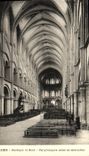 VINTAGE POSTCARD Rheims Basilica Saint Nave Prinicipale before his Destruction