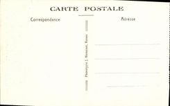 VINTAGE POSTCARD Rheims Basilica Saint Nave Prinicipale before his Destruction