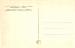 VINTAGE POSTCARD Extremely of Douaumont Co operative Canteen amenagee by German Militaria