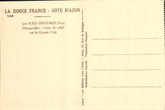 CPA Les Iles D Hyeres Porquerolles Lever de Soleil sur la Grande Cale