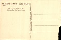 CPA Les Iles D Hyeres Porquerolles La Plage d Argent