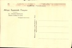 CPA Congo Francais Enfants Chretiens en Priere