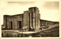 VINTAGE POSTCARD Sliced Bayonets Militaria Douaumont