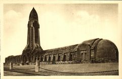 VINTAGE POSTCARD L Ossuary De Douaumont Militaria