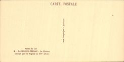 CPA Larroque Tiirac Le Chateau