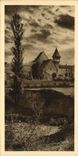 VINTAGE POSTCARD Quercy Valley of Cold Espagnac Sainte Eulalie L old monastery of Augustins