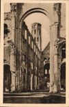 VINTAGE POSTCARD Old Abbey De Jumieges the Nave And Low Dimensions of L Notre Dame church