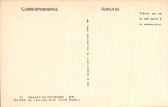 VINTAGE POSTCARD Old Abbey De Jumieges Ruins Of L Church ND