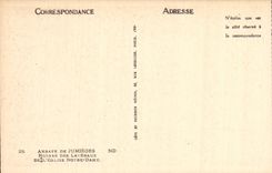 VINTAGE POSTCARD Old Abbey De Jumieges Ruins of L Notre Dame church