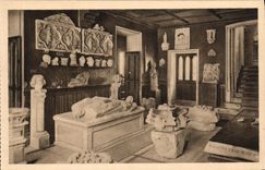 VINTAGE POSTCARD Old Abbey De Jumieges the Stone Museum