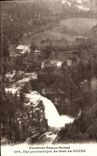CPA Frontiere Franco Suisse Vue Panoramique du Saut du Doubs