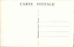 CPA Frontiere Franco Suisse Route Pittoresque des Brenets au Saut du Doubs Tete de Calvin