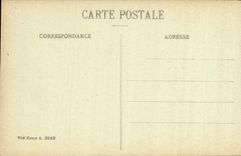 VINTAGE POSTCARD Rheims In its years of Bombardment Angle of the Streets of Mason and Saint Yon Militaria