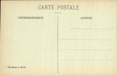 VINTAGE POSTCARD Rheims In its years of Bombardments Street of the Three Raisinets Militaria