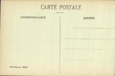 VINTAGE POSTCARD Rheims In its years of Bombardments Street Montoison Militaria