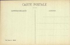 VINTAGE POSTCARD Rheims In its years of Bombardments Street of L Militaria stage