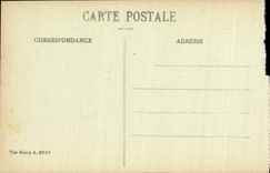 VINTAGE POSTCARD Rheims In its years of Bombardments Street of Magneux Clairmarais