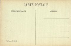 VINTAGE POSTCARD Rheims In its years of Bombardment Panoramic View of the District of the Militaria Wools