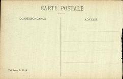 VINTAGE POSTCARD Rheims In its years of Bombardment Street Montoison Militaria