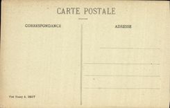 VINTAGE POSTCARD Rheims In its years of Bombardment L Protestant Church and Rolling