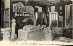 VINTAGE POSTCARD Old Abbey of Jumieges Museum of Stones